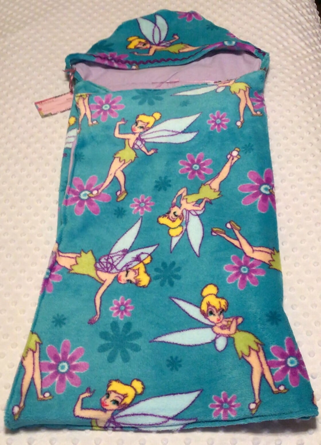 TINKERBELL HOODED TOWEL Disney Licensed Pool Beach or Bath Etsy