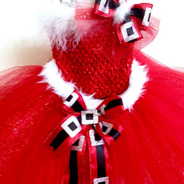 Santa Tutu-Ready2Ship  Perfect for; Christmas, photo shoot, pageant wear, outfit of choice, special occasion or just for fun!