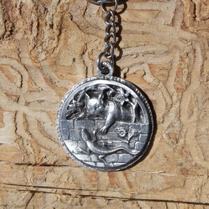 Lead Free Pewter Cat Lizard Keychain Cat Key Chain Cat Birthday Gift Car Keys Accessories For Vehicle House Key Accessory Holiday Gift Ideas