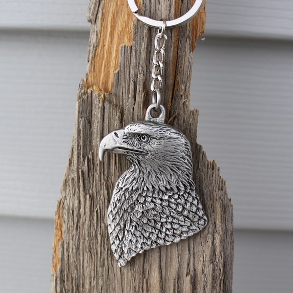 Eagle Keychain Etsy