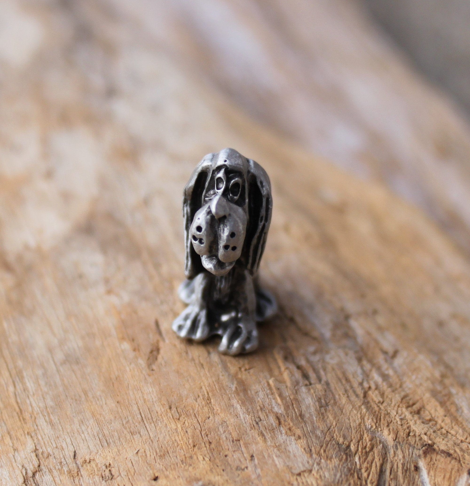 Hastings Pewter Lead Free Pewter Dog Figurine small miniature Etsy