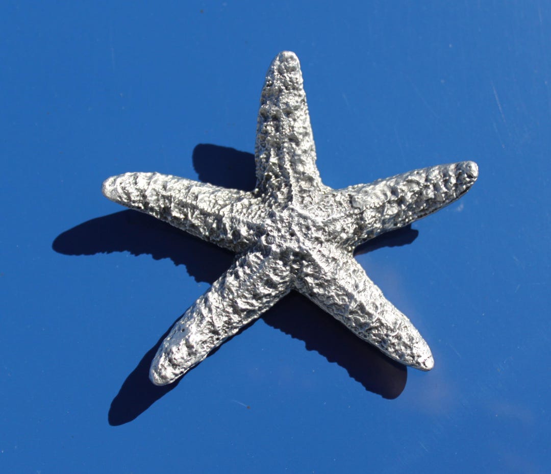 Starfish Figurine Made of Fine Pewter Star Fish Gift Hand Made in ...