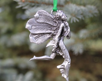Pretty Fairy Lying on a Flower Ornament.Alator Bargain Price Gift Pretty Fairy Lying on a Flower Ornament.Alator Bargain Price Gift