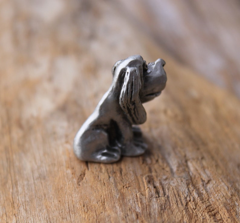 Hastings Pewter Lead Free Pewter Dog Figurine Small Miniature - Etsy