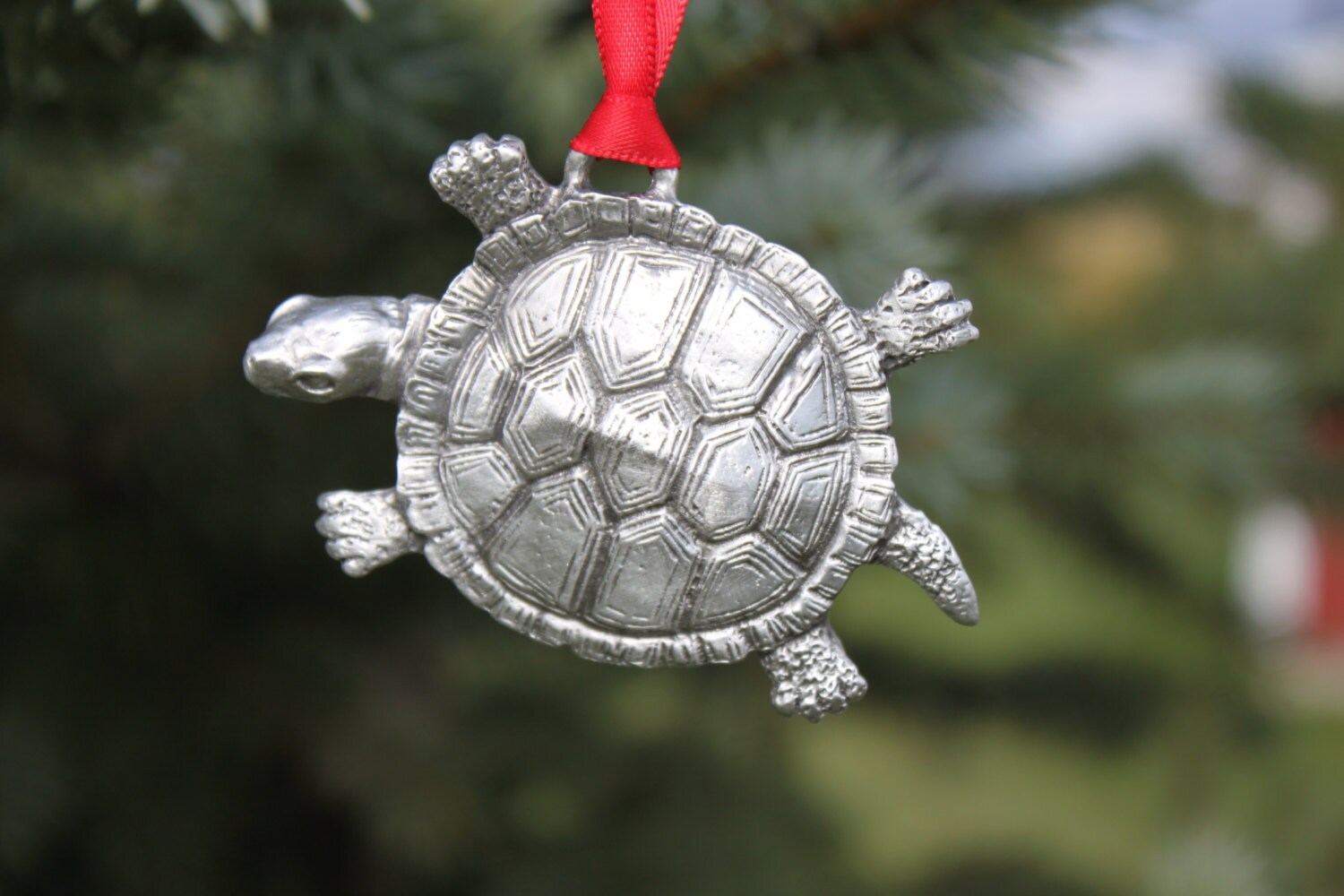 Hastings Pewter Company Lead Free Pewter Turtle Ornament Fine Etsy UK