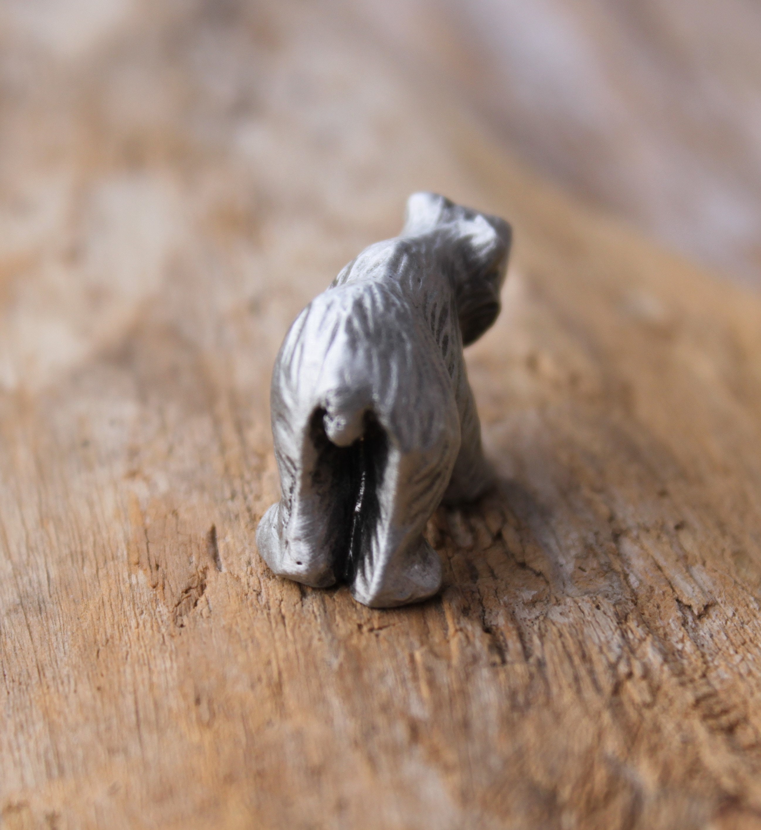 Hastings Pewter Lead Free Pewter Bear Figurine Small Miniature Etsy
