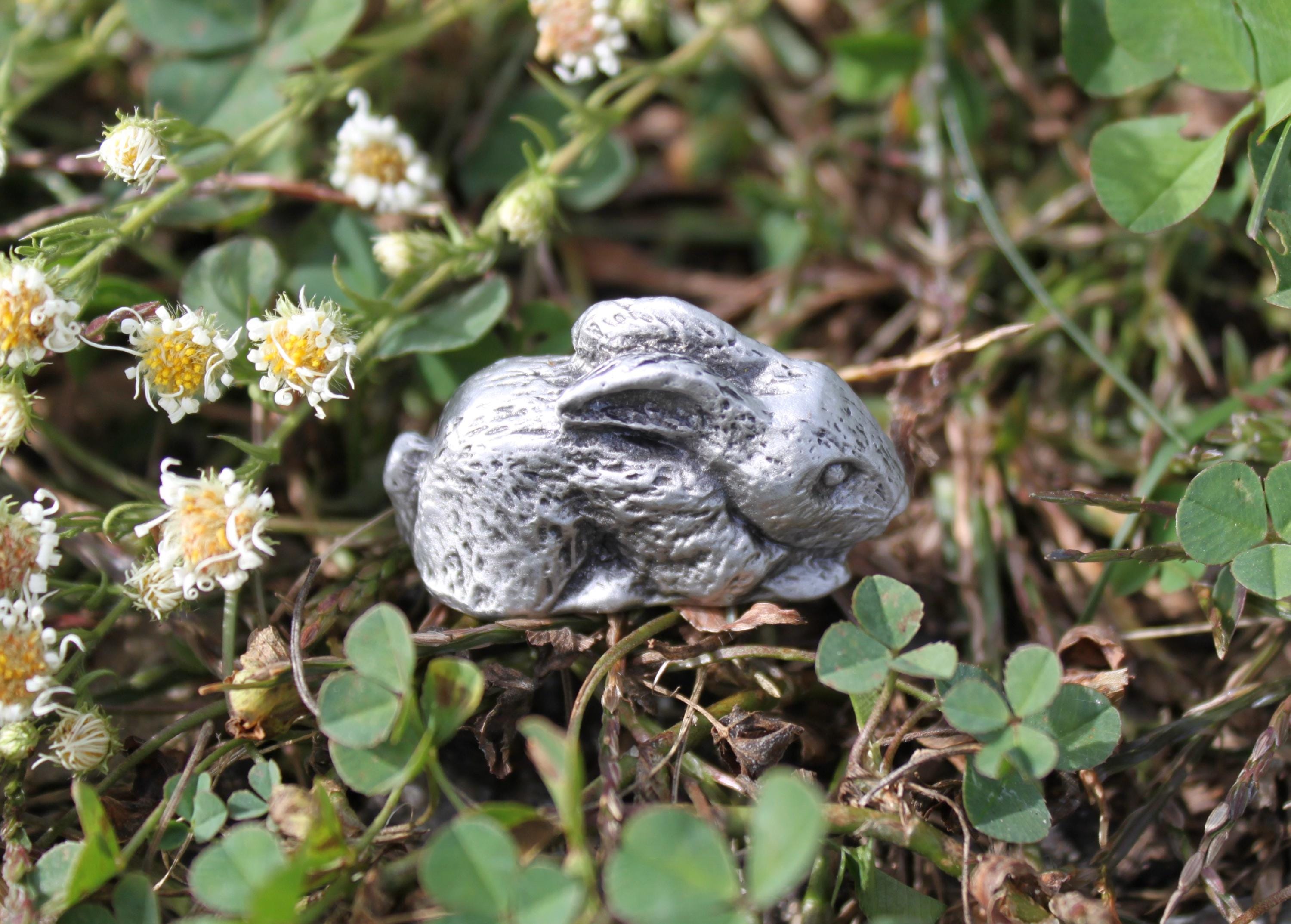 Metal Rabbit Figurine - Etsy