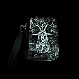 Cartera pequeña de Baphomet