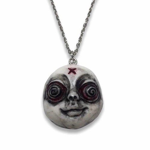 Hypnotized Horror Necklace Pendant - Etsy