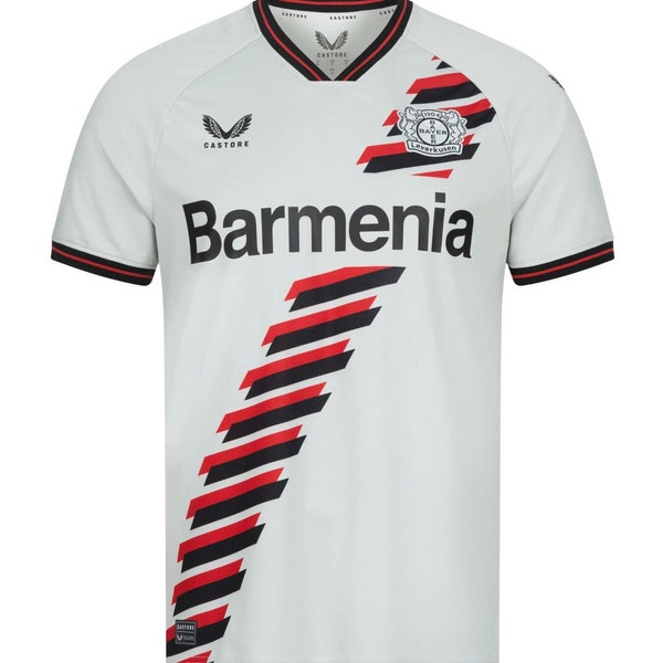 Nouveau maillot Bayer 04 Leverkusen extérieur 2023 - 2024 Champion Bundesliga