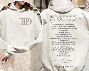 The Tortured Poets Department Hoodie/ Sweatshirt/ T-Shirt, Swifti Shirt, Swifti Merch, Gift For Her