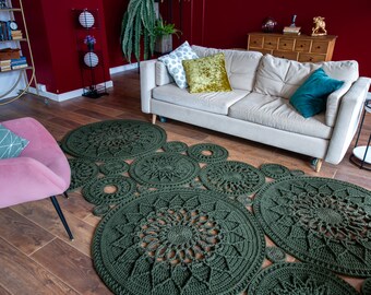 Crochet Rug Etsy