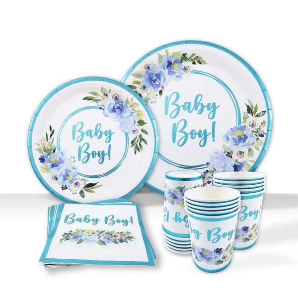 Baby blue tableware clearance