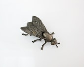 Fly Ashtray // Fly shaped ashtray // brass ashtray // curiosities // fly art // Collectibles // cigar ashtray // funny ashtray // vintage