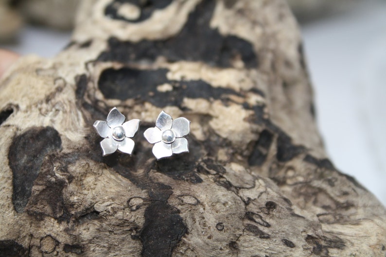 Flower Earrings, Gifts for Her, wild flower earrings, Day wear Jewellery, Casual Jewellery, Handmade Jewellery, image 5