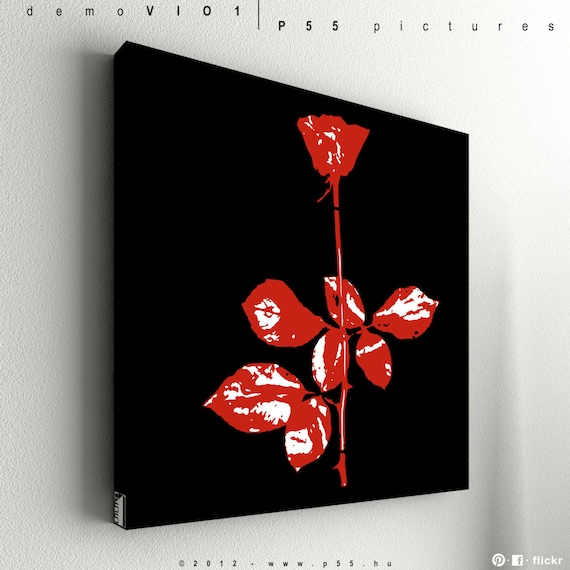Downtown pige Tragisk Depeche Mode Violator Acryl & Vinyl Artwork 55 X 55 Cm - Etsy