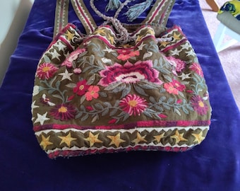 Johnny Was JWLA Embroidered Backpack