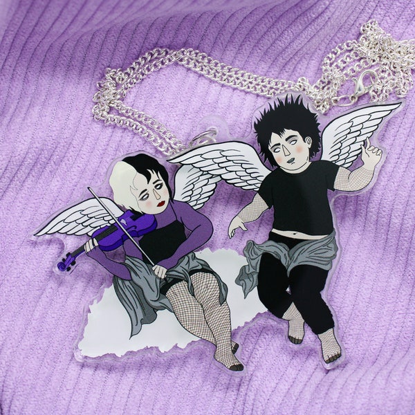 Goth Cherubs Necklace