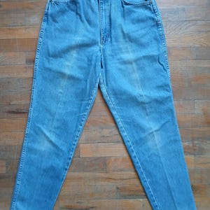 90er Jahre schicke Blue Jeans High Waisted Gr. 16 Made in USA