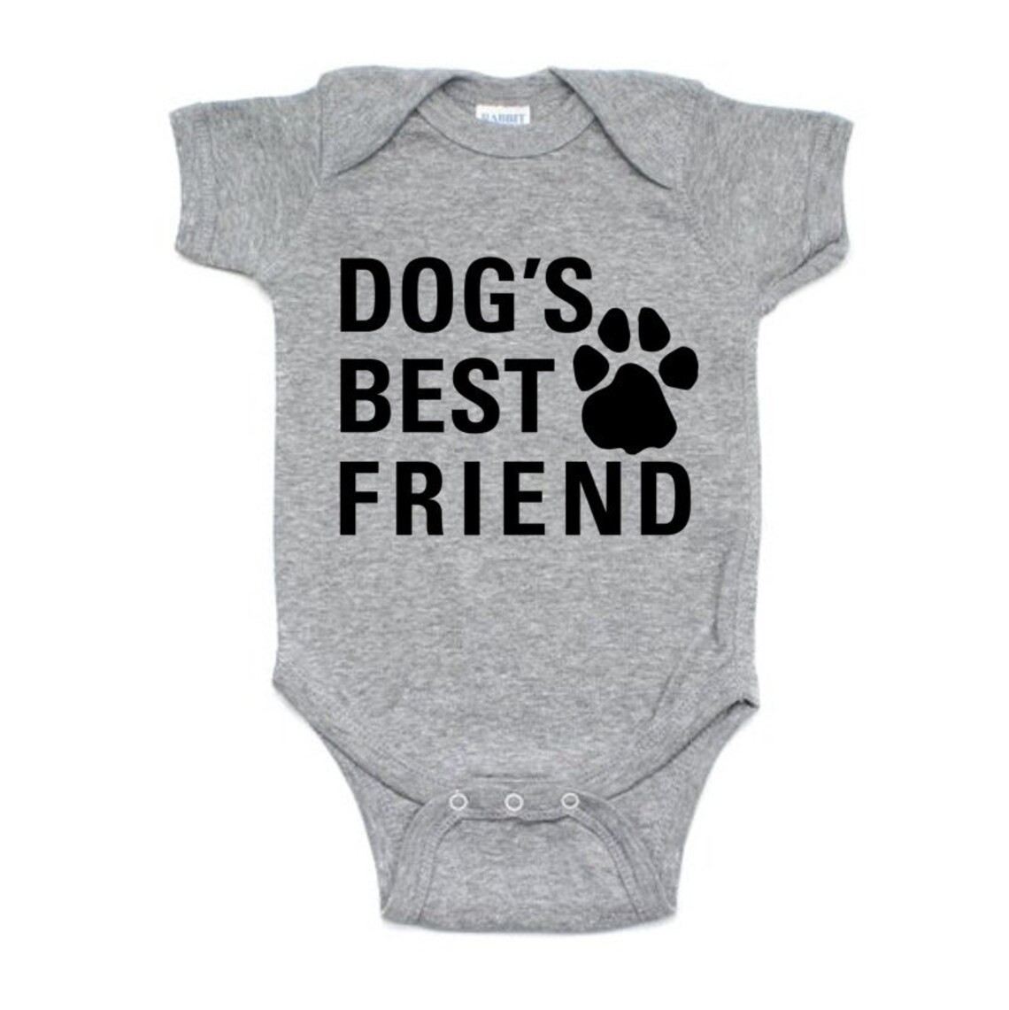 Dog's Best Friend Baby Infant Onesie Bodysuit Short Sleeve Etsy