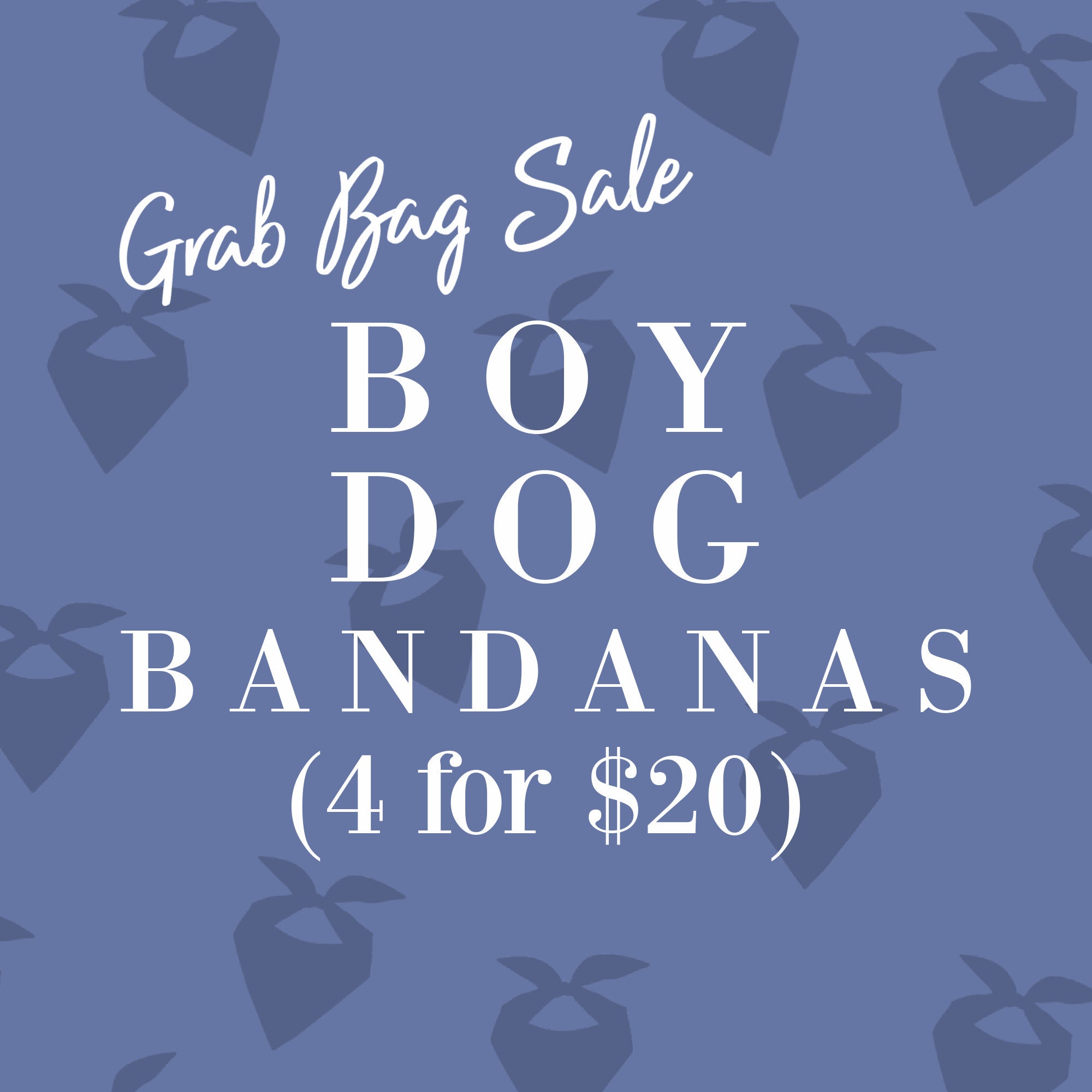 boy dog bandanas