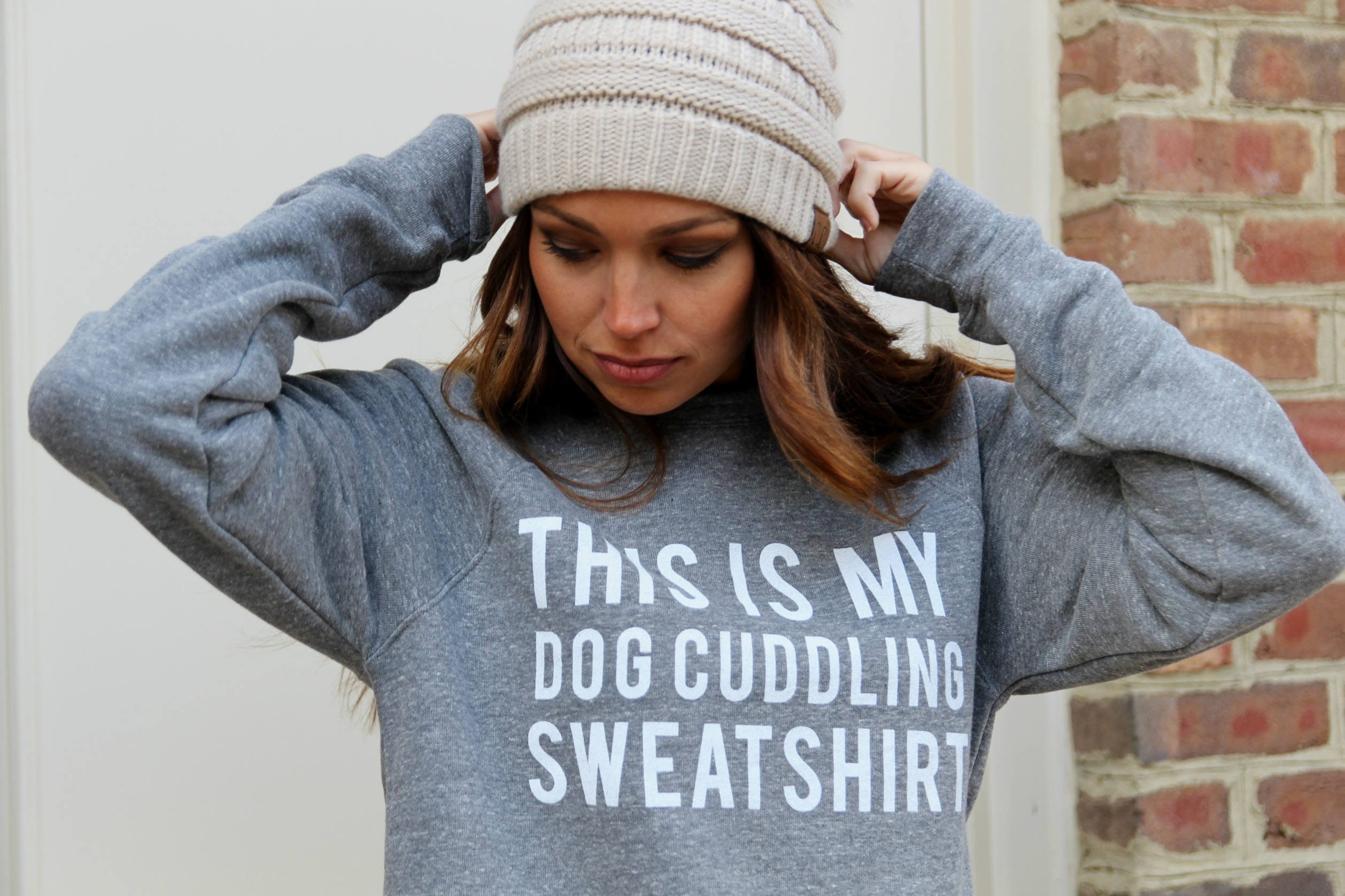 id rather be with my dog sweatshirt