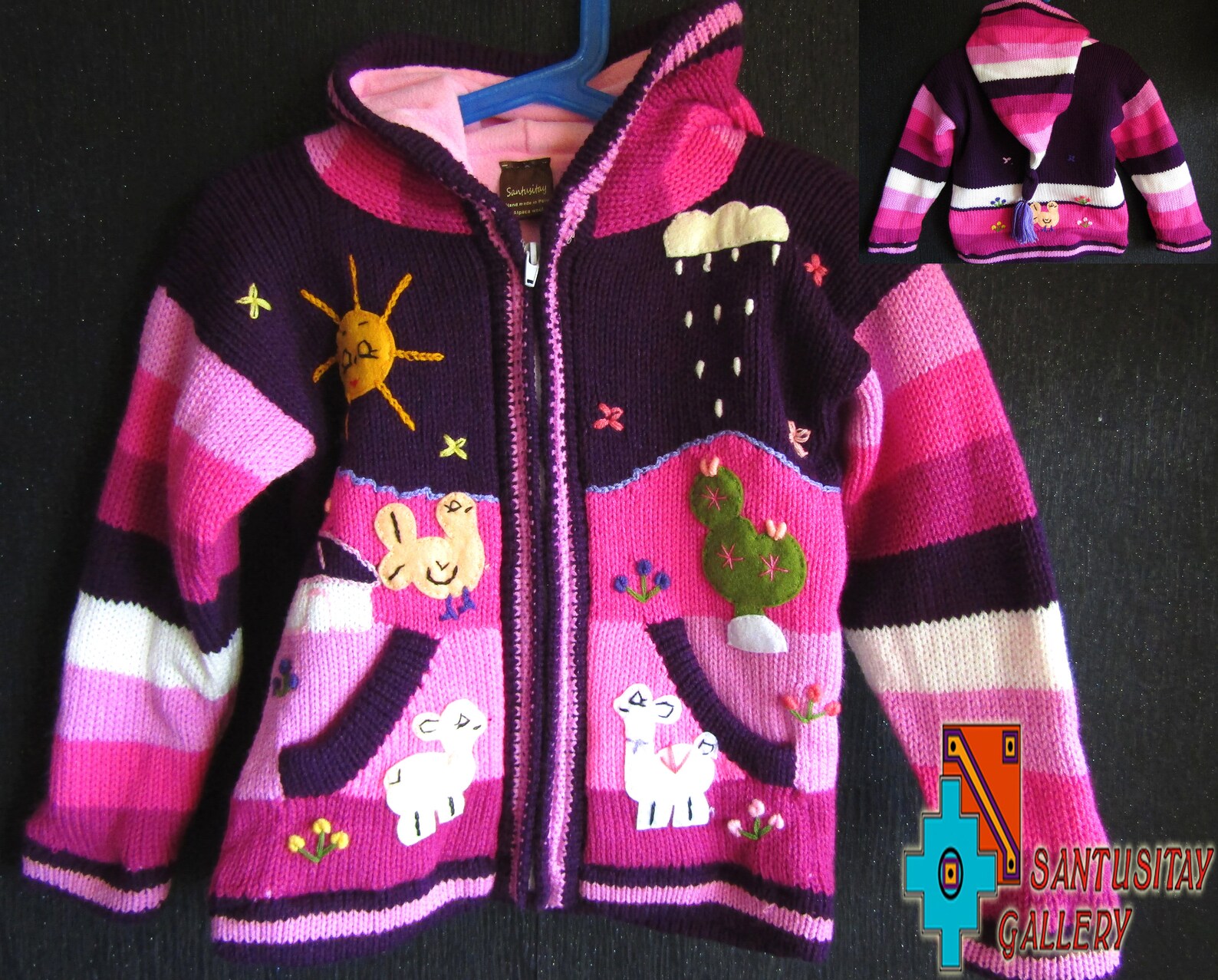 Ensemble Pull & Pantalon En Laine Européenne Pour Enfant - Taille 6/7 Ans - Pièce Unique Et Design
