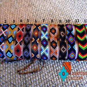 Macrame bracelet  friendship cotton cord twist hand bracelet colourful hippi boho rasta brown beige blue woven