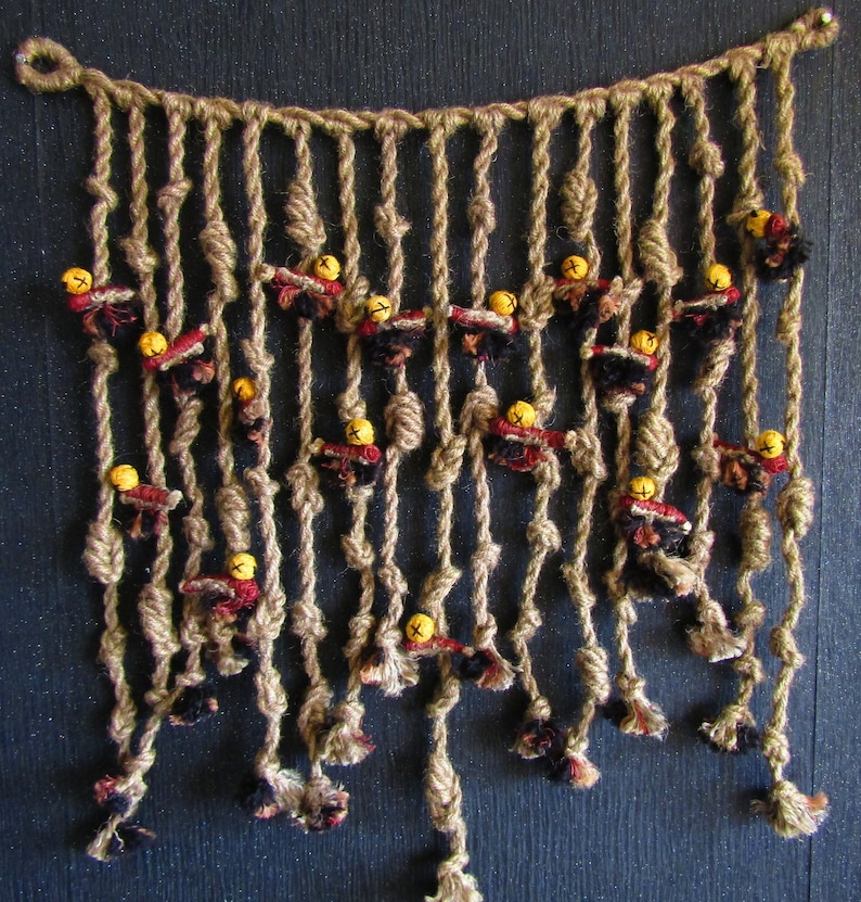 Peruvian old quipu ancient kipu khipu knot record used by Incas Andean cultures art collectives amazing gift image 1