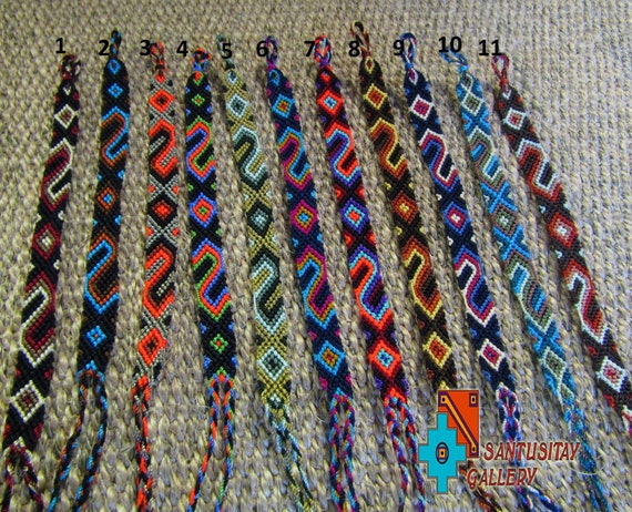 Macrame Bracelet Friendship Cotton Cord Twist Hand Bracelet