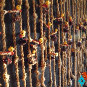 Kipoo Inca Rope Peruvian Old Quipu Ancient Kipu Khipu Knot Record Used by Incas Andean ...