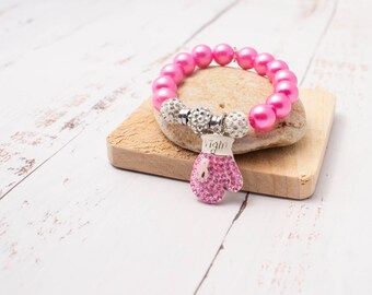 Swarovski Crystal Breast Cancer Awareness Pink Ribbon Brooch Pin Best Friends Family Members Mother Daughter Love Lost Support Jewelry Gifts