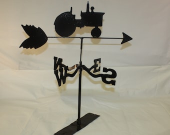 Handmade Black Sheet Metal WeatherVane