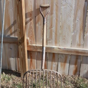 Vintage 12-Prong Silage fork | Etsy