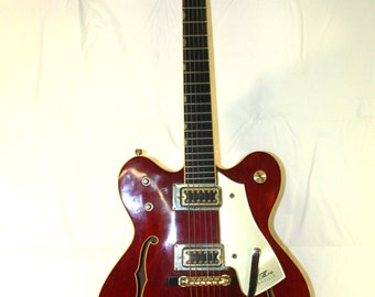 1972 Gretsch Chet Atkins Country Gentleman Cherry Red Electric Guitar