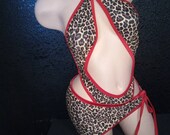 2 piece set one piece and skirt wrap exoticdancerwear exotic dancer outfit mesh see through