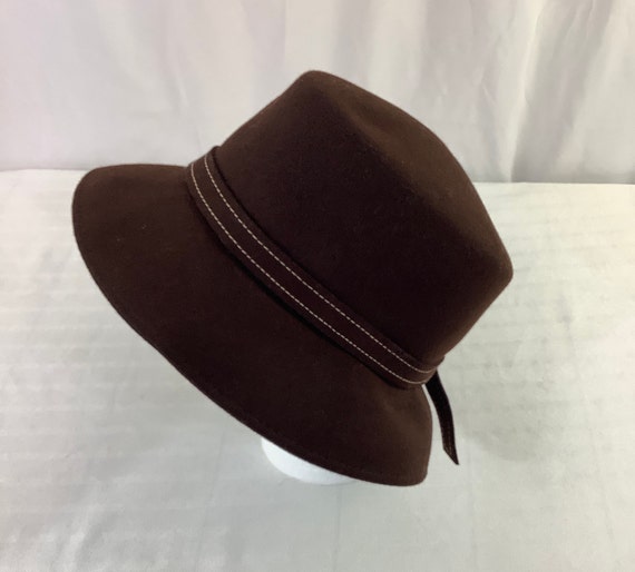 Vintage Memar Wool Wide Brim Hat - Etsy Australia display picture 3