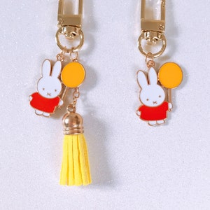Miffy  Charm Enamel,Keychains,Handbag charm,Airpods acc