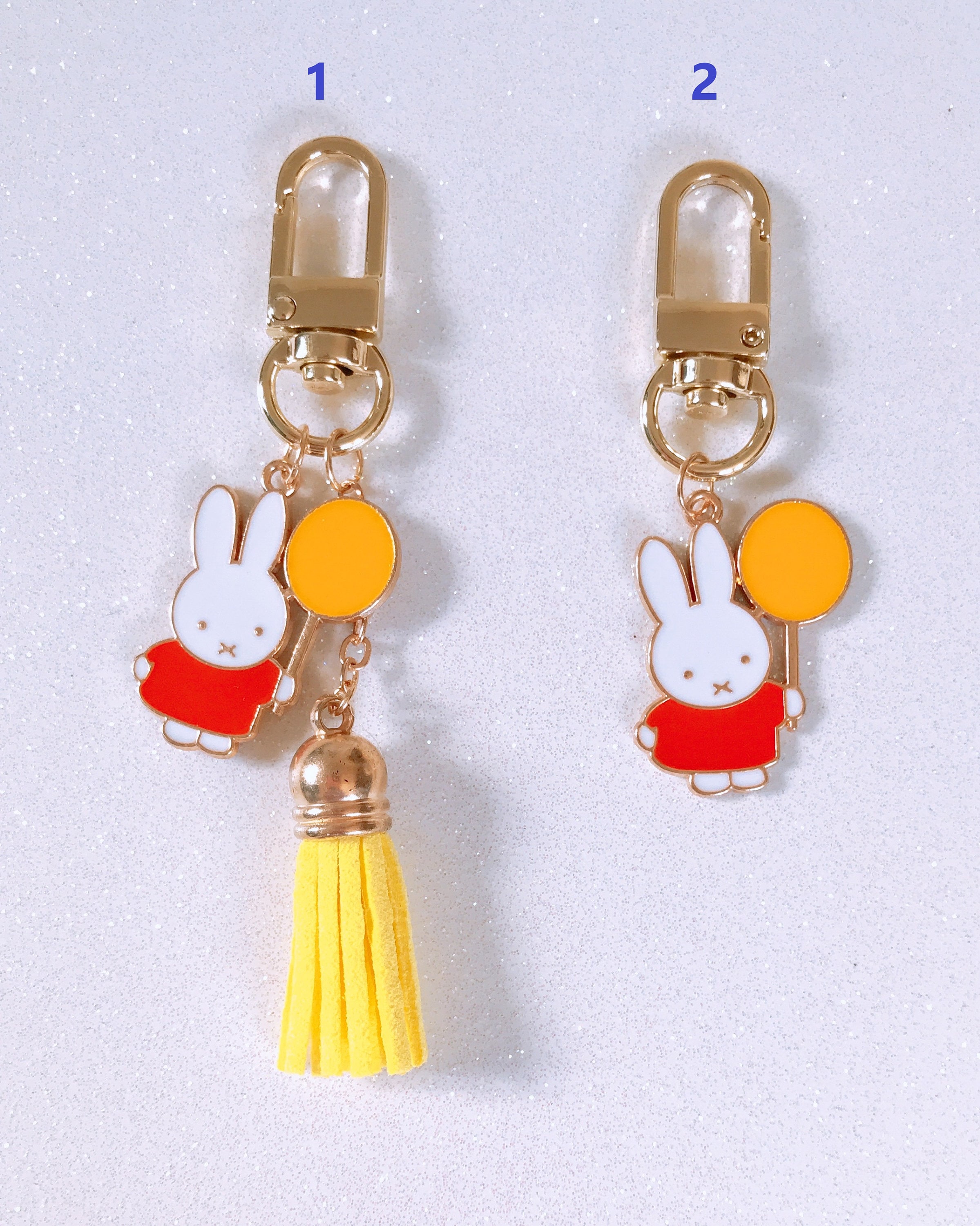 Miffy Charm Enamel,keychains,handbag Charm,airpods Acc - Etsy