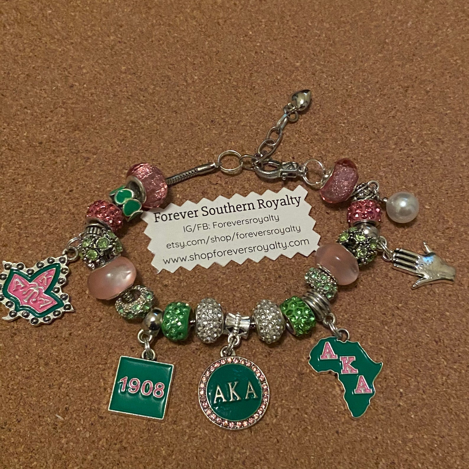 AKA charm bracelet Etsy