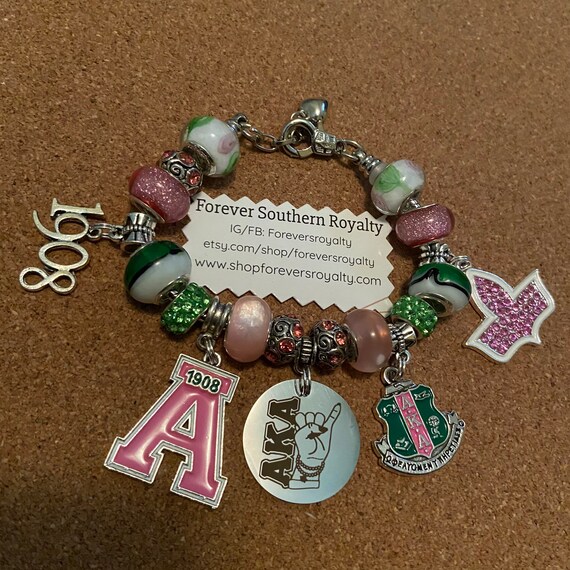 AKA charm bracelet Etsy
