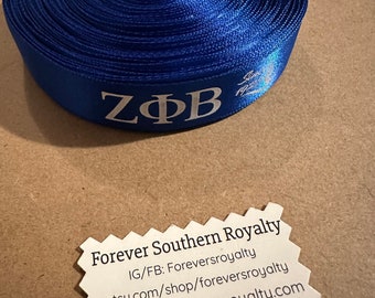 Zeta Phi Beta Sorority Ribbon - Etsy