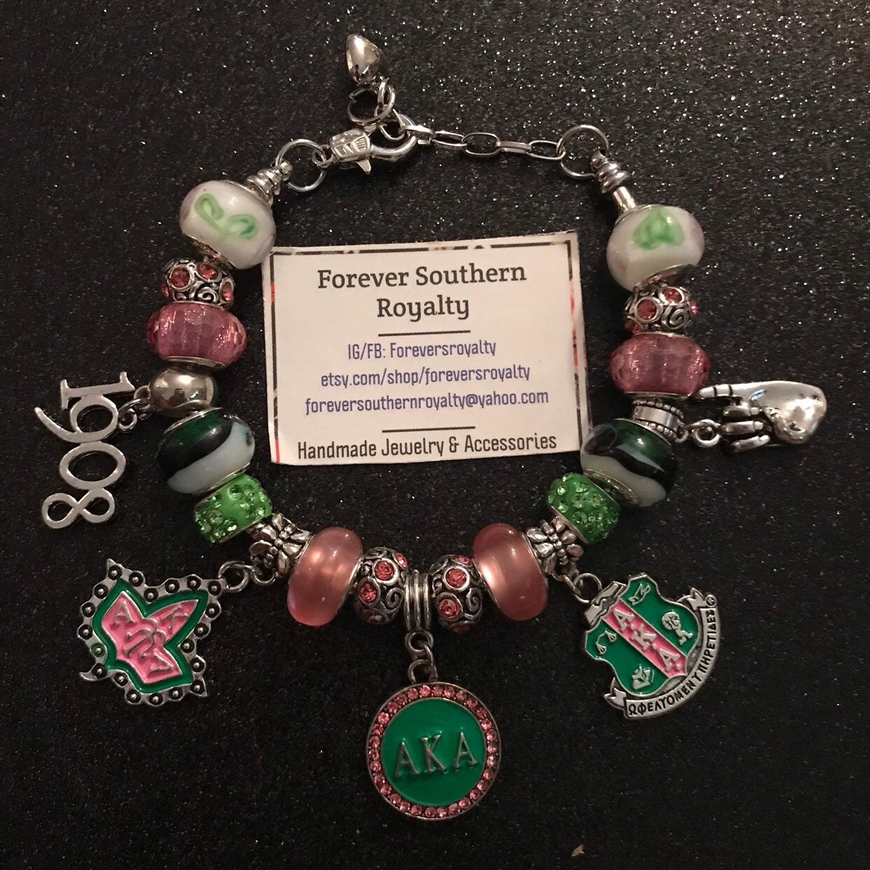 AKA charm bracelet Etsy