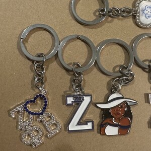 Zeta Phi Beta Keychains - Etsy