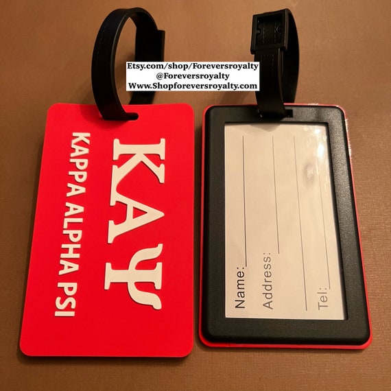 Alpha kappa alpha luggage tags cheap