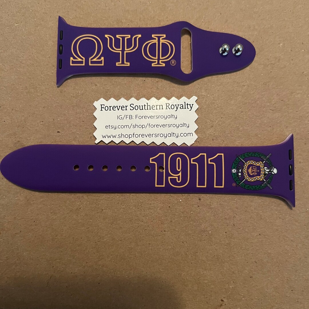 Omega Psi Phi Band Etsy