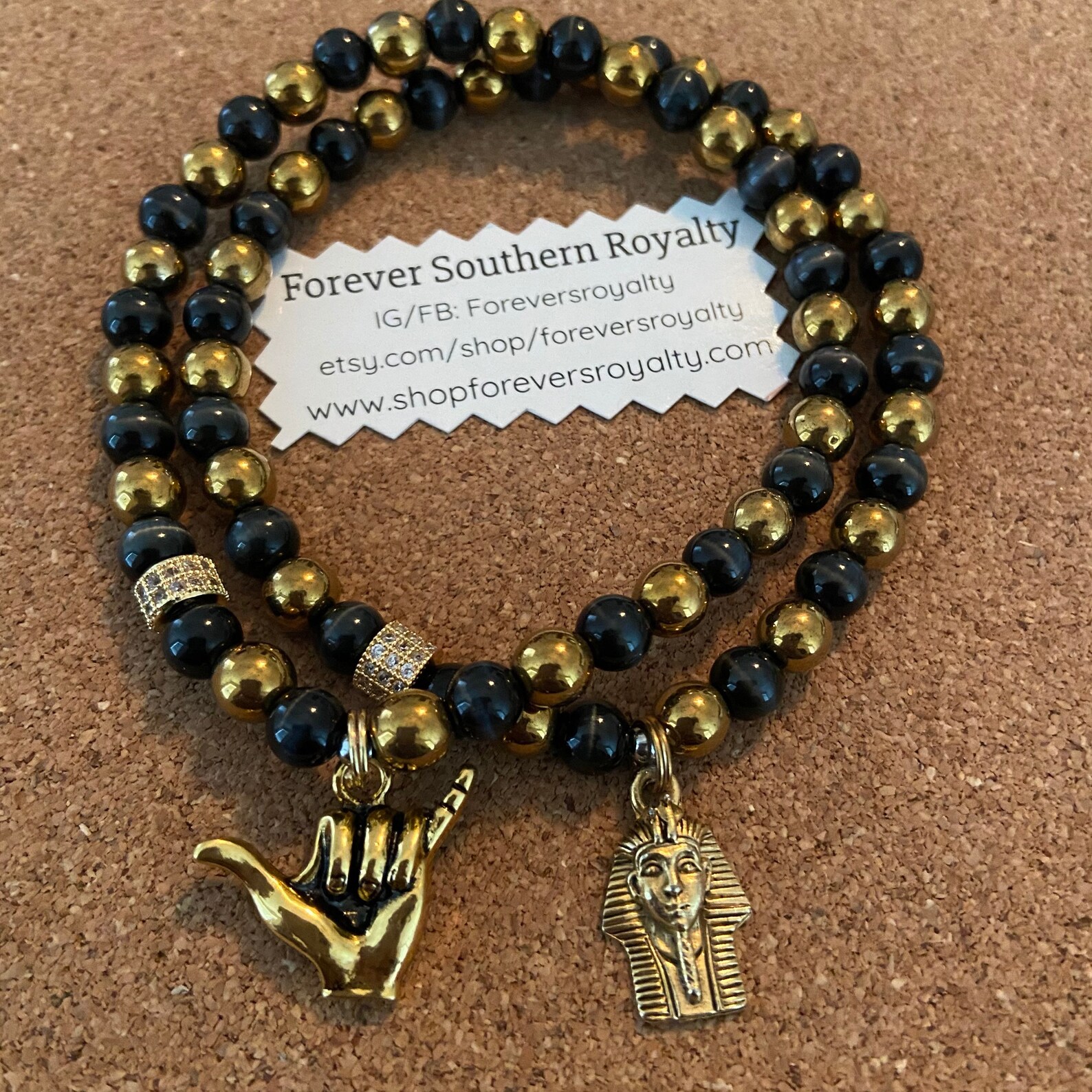 Mini Alpha bracelet Etsy