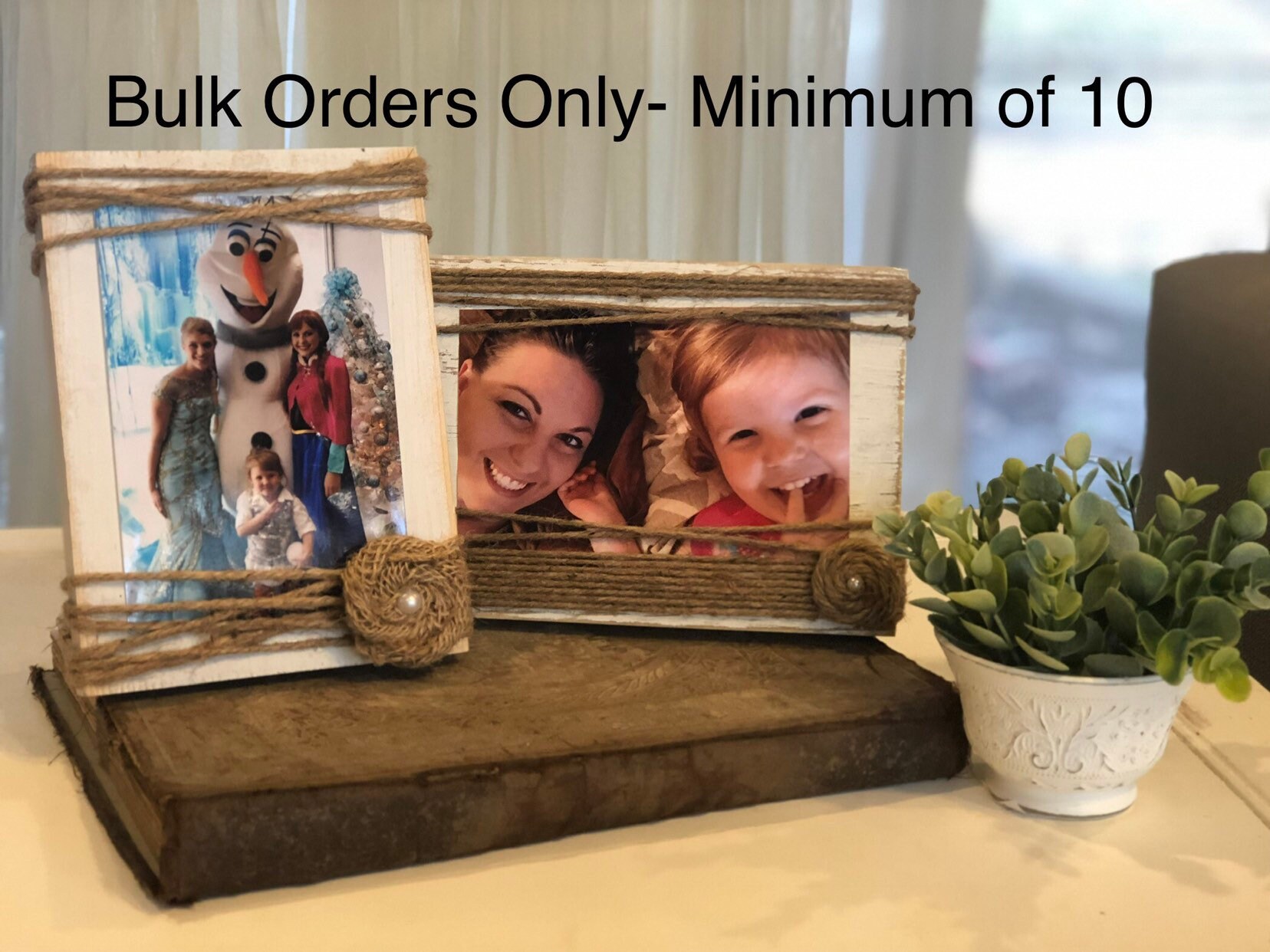 Bulk Rate Rustic Picture Frames DISCOUNT for BUYING 10 Etsy