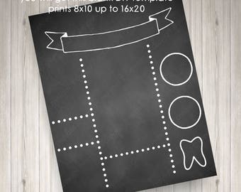 Download Chalkboard template | Etsy