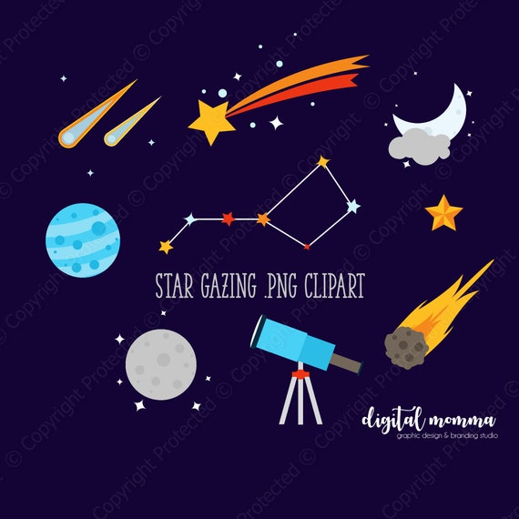Astronomie Espace Clipart étoile Filante Graphiques Png Utilisation Personnelle Et Commerciale Téléchargement Immédiat